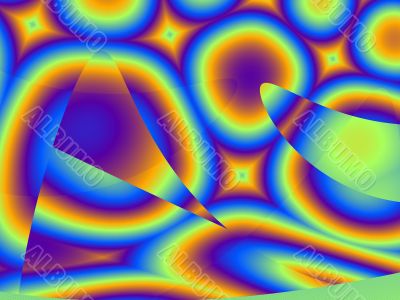 an abstract background
