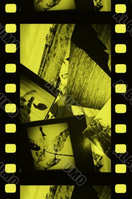 Photo Album with copy space