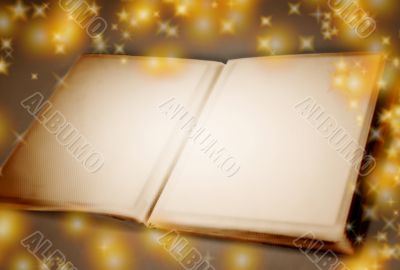 Photo Album with copy space