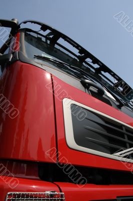 truck face.