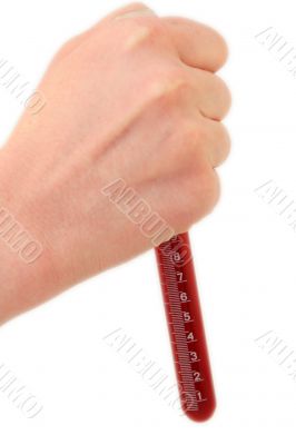 tube with blood