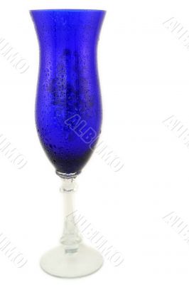 wet champagne glass