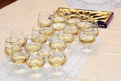 glass of champagne