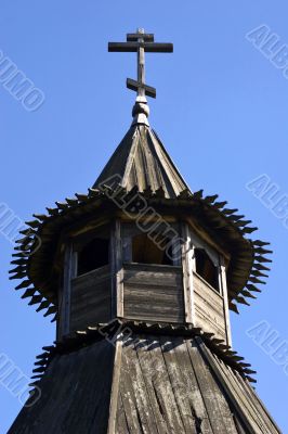 Wooden tower in Kolomenskoe