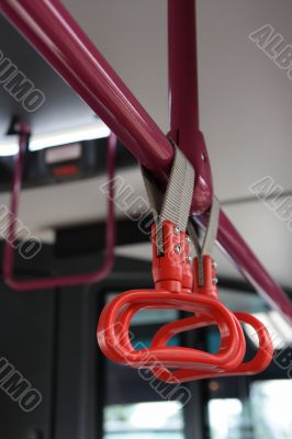 Bus handhold.