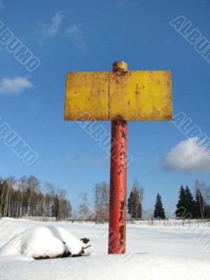 Old sign