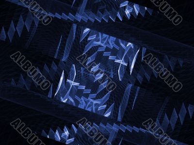 Threads and Texture Blends Abstract Background