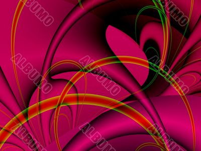 an abstract background