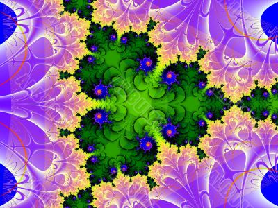 an abstract background