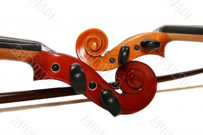 Two violins