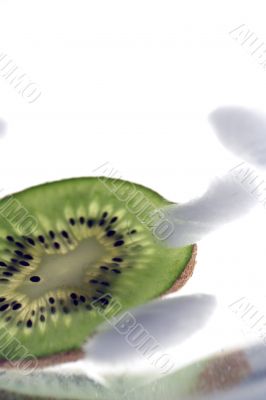 Kiwi isolated in White