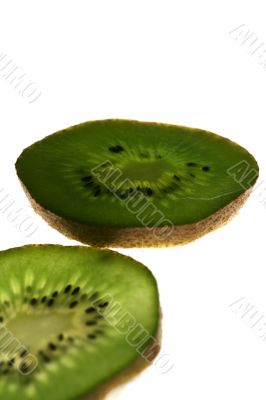 Kiwi isolated in White