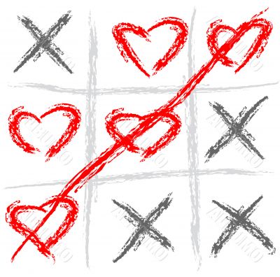 Tic tac toe love
