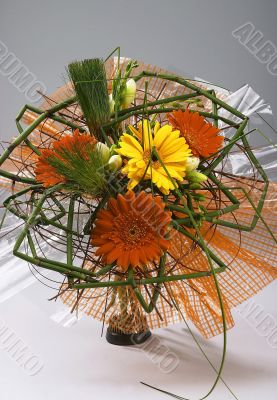 Bridal bouquet still life