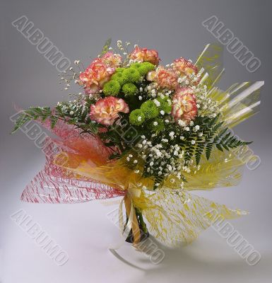 Bridal bouquet still life