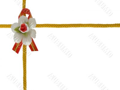 White bow