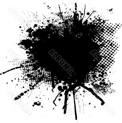 ink splodge