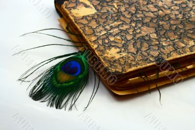 old book and bookmark