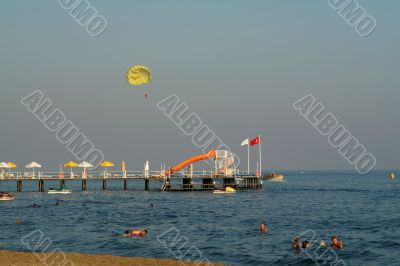 Seaside beach