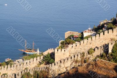 Coastline landscape