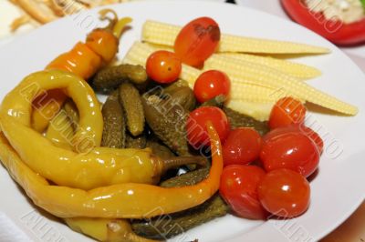 marinated vegetables