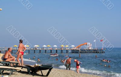 Mediterranean beach