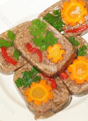 jellied minced meat