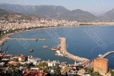 tourist city coastline
