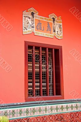 Chinese temple detail