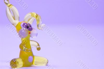 glass hare