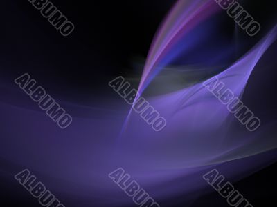 Streaking Purple Abstract Background