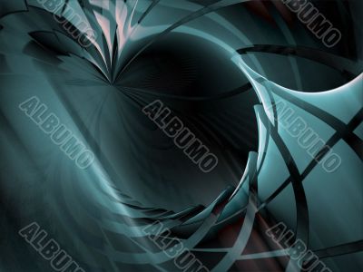 Merging Blends Abstract Background