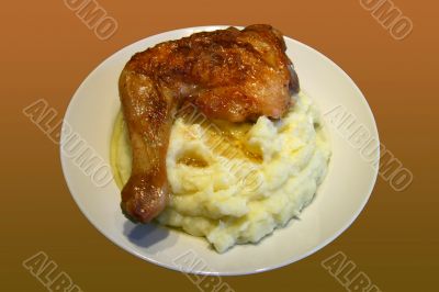 Roast chicken.