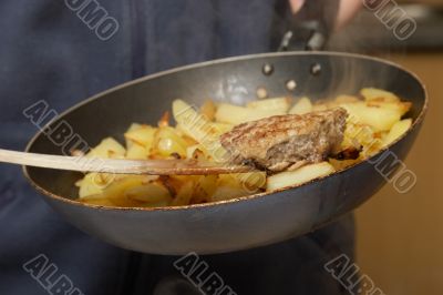 big aromatic cutlet