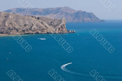 Black Sea`s lagoon
