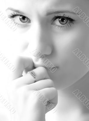young woman portrait