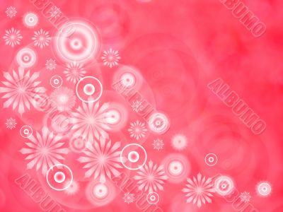 Pink background