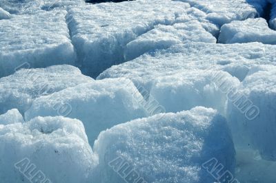 Blue ice