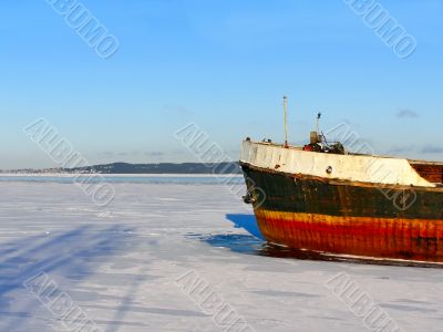 ship in ice