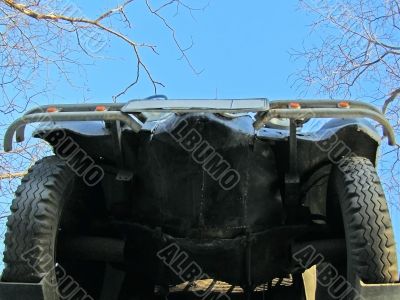 underneath of car