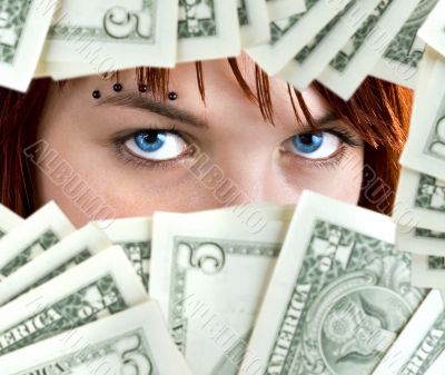 Dollar blue eyes