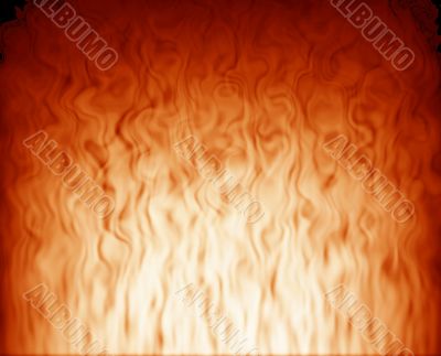 Orange smoke