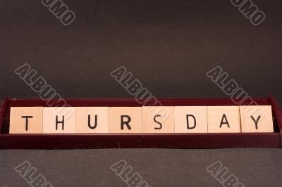 Words - Thursday