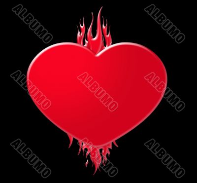 Flaming Heart