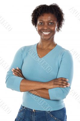 Attractive African woman