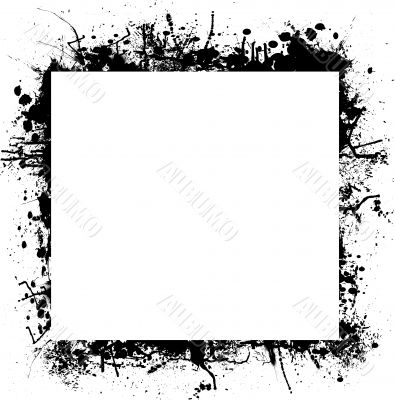 ink splat border square