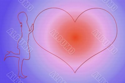 abstract background scene with texture