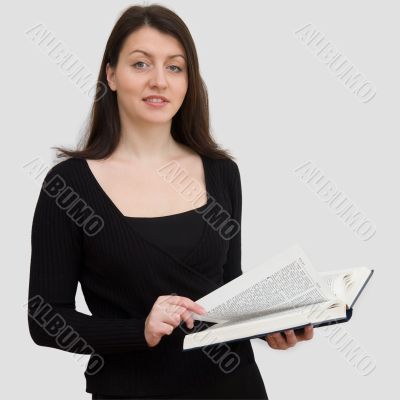 woman with Bible