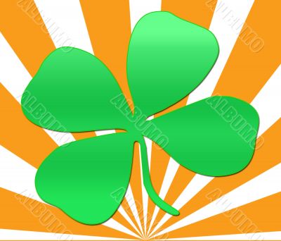 St Patrick`s Day Shamrock