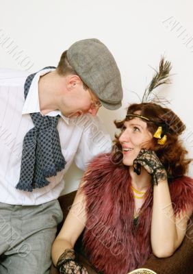 couple in 1920s Style